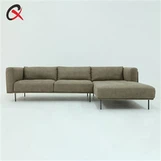 Ar dheis L Shaped Couch